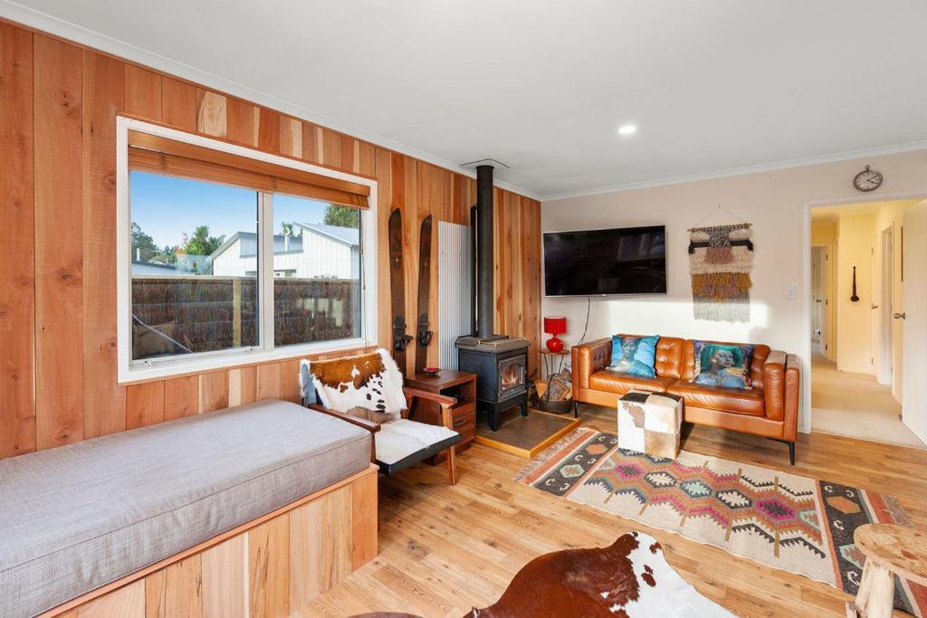 The Purple House - Ohakune Home With Spa Pool Luaran gambar